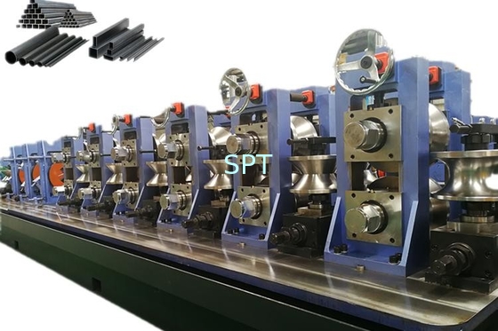 High precision HF steel pipe line