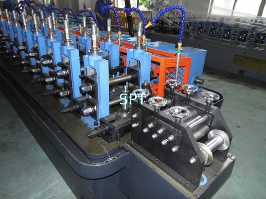 High precision HF steel pipe line