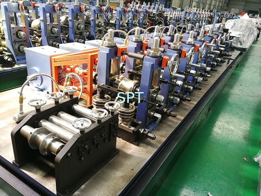 High precision HF steel pipe line