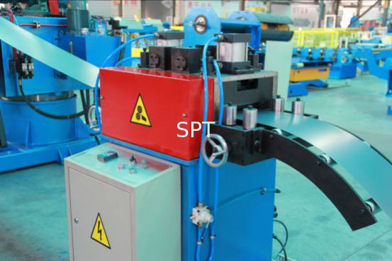 Cold Roll Forming Line with Complete Process Flow of Loading-Uncoiling-Straightening-Punching-Forming-Cutting-Unloading