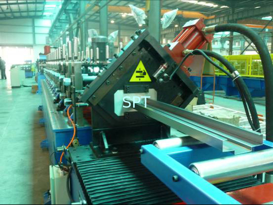 Cold Roll Forming Line with Complete Process Flow of Loading-Uncoiling-Straightening-Punching-Forming-Cutting-Unloading