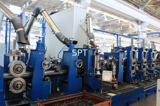 Roller Diameter φ18-φ32mm Steel Pipe Making Machine for High Frequency Power 150-250KW