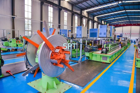 High precision Laser / TIG Stainless pipe making line